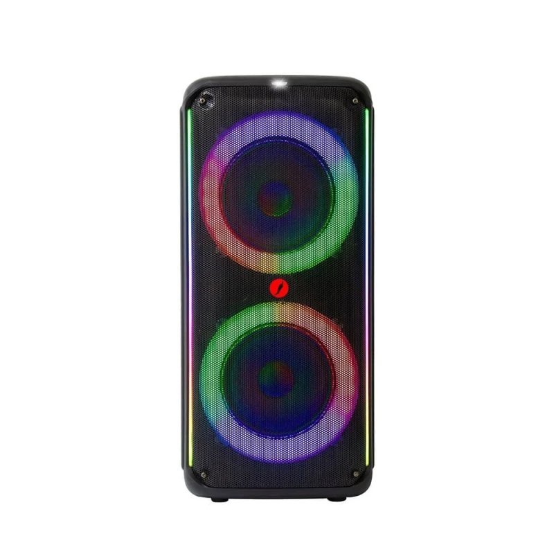 Caixa de Som Chilli Beans Extreme Box, TWS, 800W, Bluetooth, Função Karaokê, Equalização, Preto KN2300