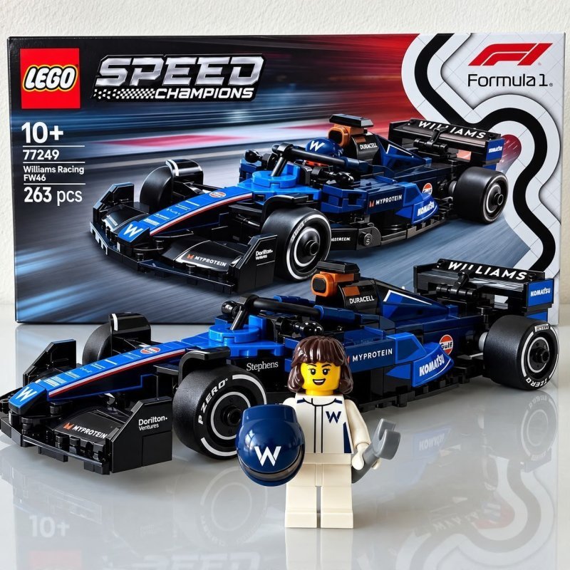 Speed Champions Williams Racing Fw46 Formula 1 #77249 (263 Peças) LEGO