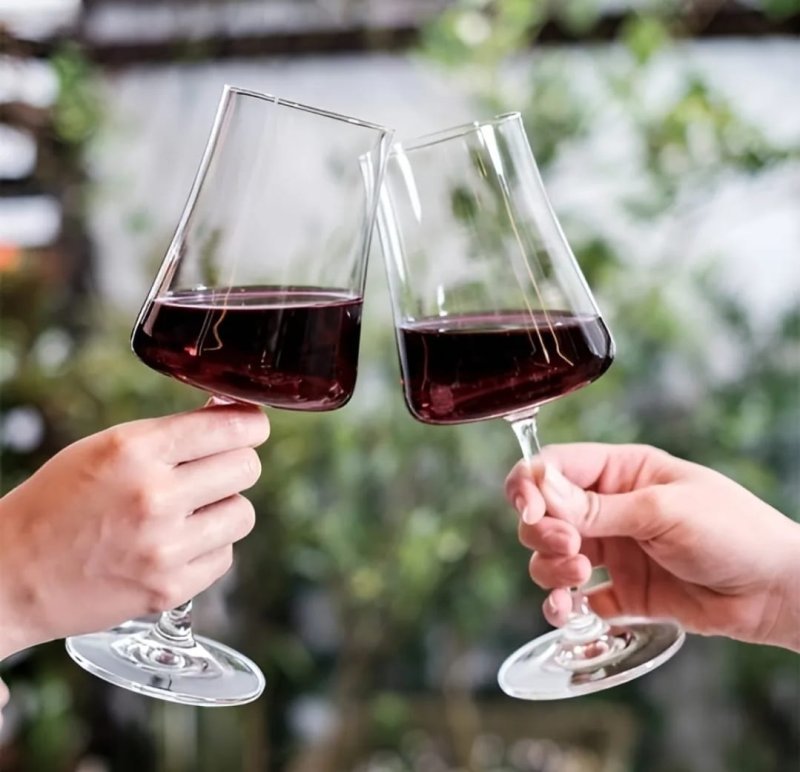 6 Taças Cristal Vinho 460ml Linha Xtra Titanio Cor Transparente
