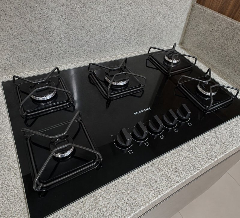 Cooktop Brastemp a Gás 5 Bocas