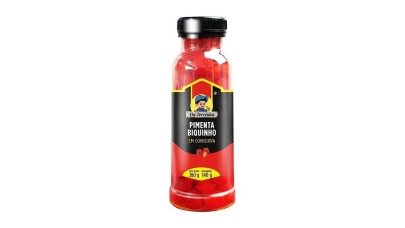 Pimenta Biquinho da Terrinha 140 g CX 12