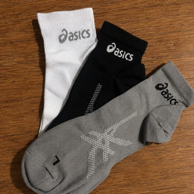 Kit 3 Pares De Meias Para Corrida Cano Médio Quarter Tamanh Preto/branco Único