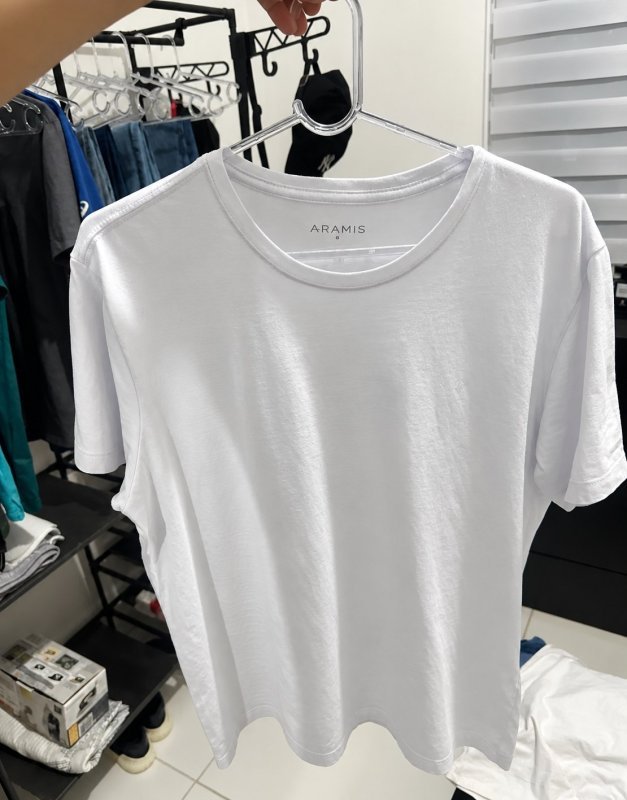 Camiseta Aramis Básica Branca