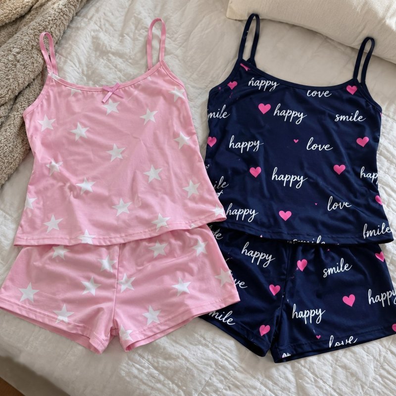 Kit 4 Pçs Baby Doll (2 shorts + 2 Blusas)