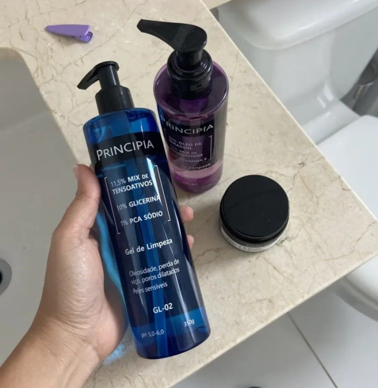 Principia Kit Limpeza E Hidratação Ch-01 + Ol-01 + Gl-02