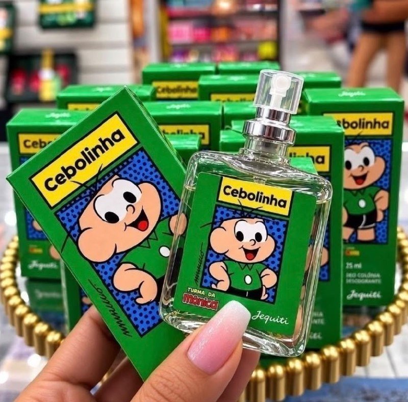 Kit com 3 Perfumes Cebolinha Jequiti 25ml