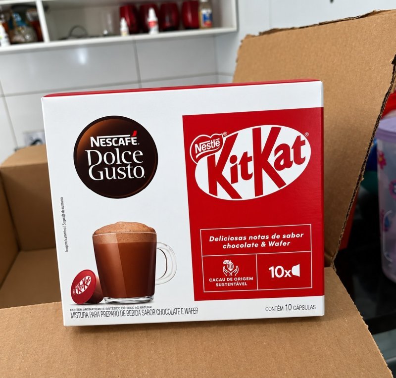 Café em Cápsula Nescafé Dolce Gusto KitKat 10 Cápsulas 170g