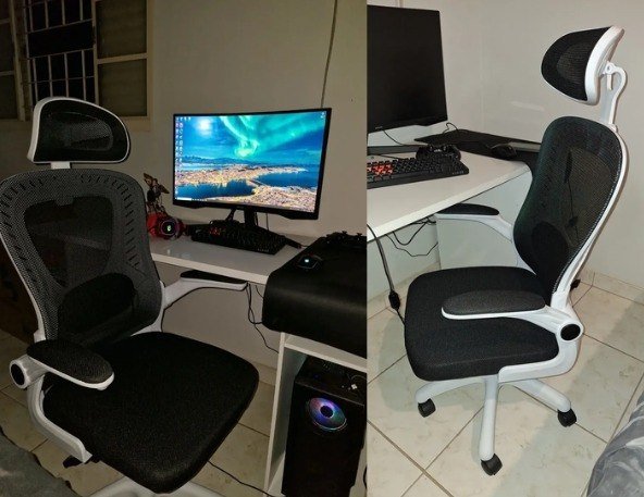 Cadeira Ergonômica Giratória Premium Tela Mesh