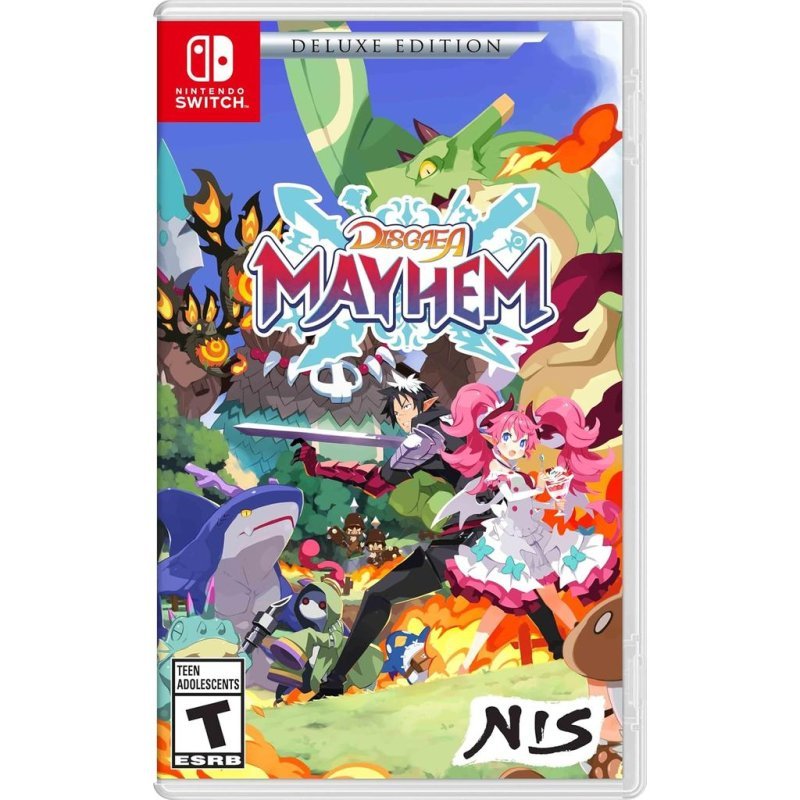 Disgaea Mayhem Deluxe Edition Switch Midia Fisica