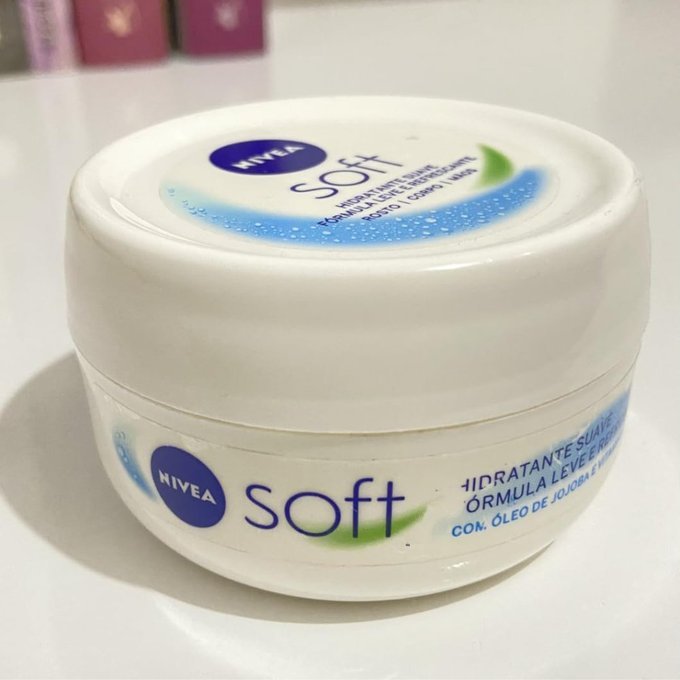 Nivea Creme Hidratante Soft Hidratação suave 97g + Frete Grátis