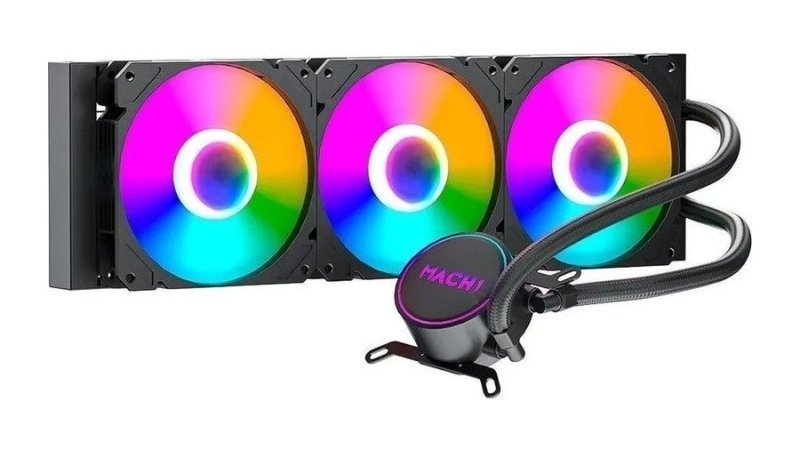 Water Cooler Mach1 Logic Gk360 Rgb 360mm Preto
