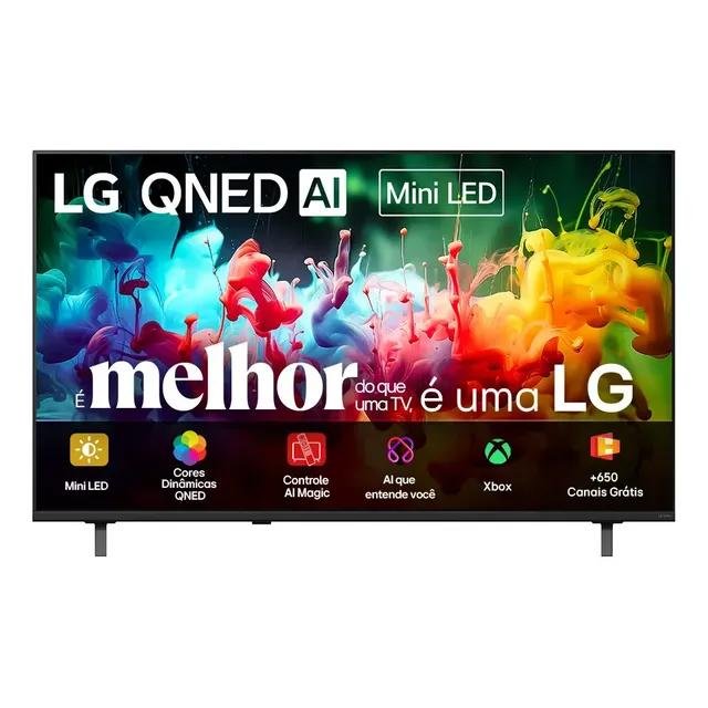 Smart TV LG 50'' QNED Mini LED 4K Processador A7 AI GEN9 50QNED70BSA 2026