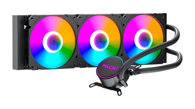 Water Cooler Mach1 Logic Gk360 RGB 360mm Preto