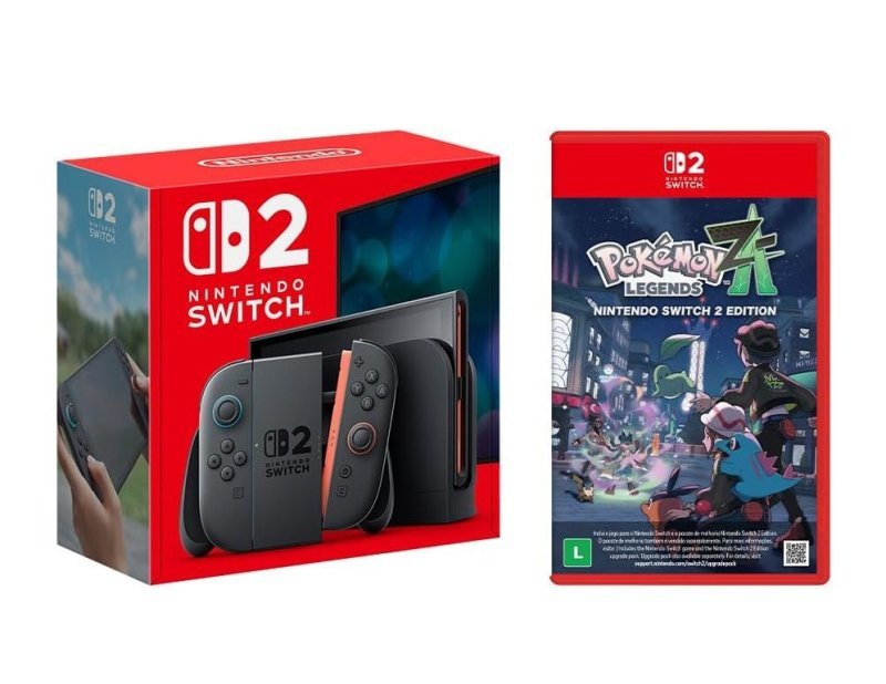 Console Nintendo Switch 2 + Jogo Pokémon Legends: Z-A