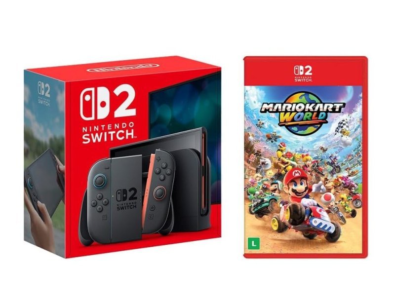 Console Nintendo Switch 2 + Jogo Mario Kart World