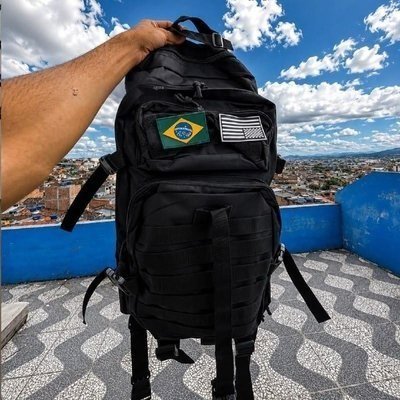 Xiaobang Mochila Tática Impermeável Militar Reforçada Grande 50litros