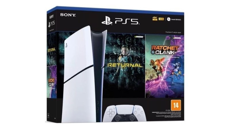 Playstation 5 Slim Digital Bundle Returnal + Ratchet & Clank