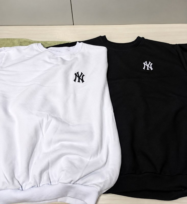 Kit 2 Blusa Moletom Masculino New York Gola Redonda Algodão