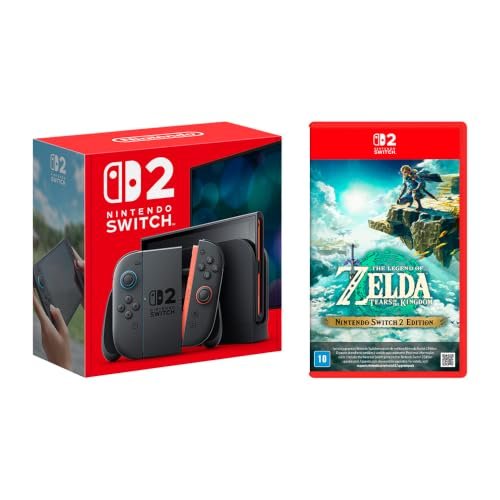 Console Nintendo Switch 2 + Jogo Legend of Zelda: Tears of the Kingdom