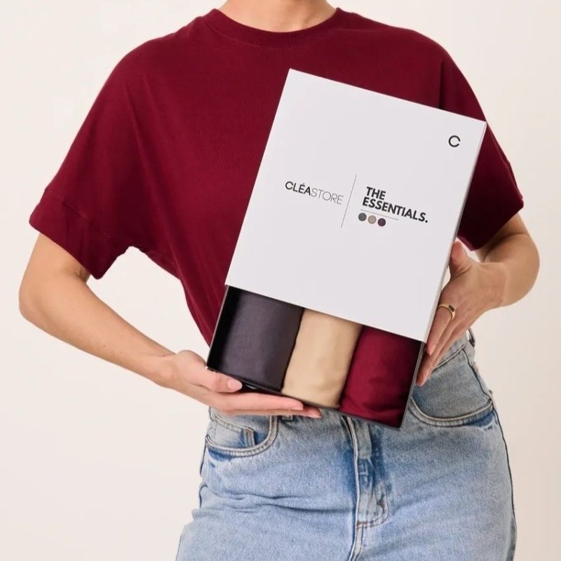Kit De 3 T-shirts Oversized Intense Cléa Store