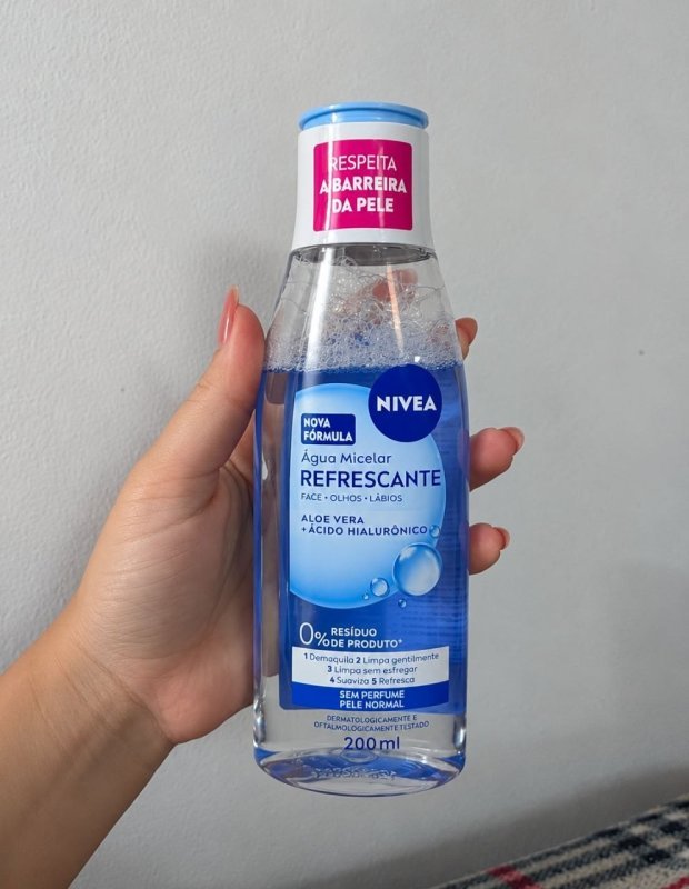 NIVEA Água Micelar Solução de Limpeza 7 em 1 Refrescante 200ml