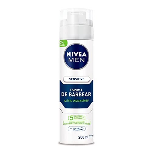 NIVEA MEN Espuma de Barbear Sensitive - 200ml