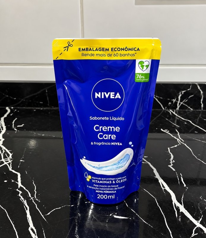 NIVEA Sabonete Líquido Creme Care Refil 200ml