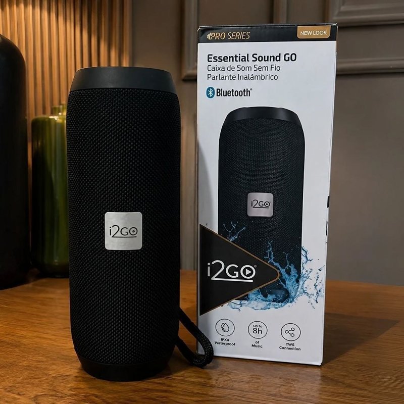 Caixa de Som Bluetooth Essential Sound Go i2GO 10W RMS