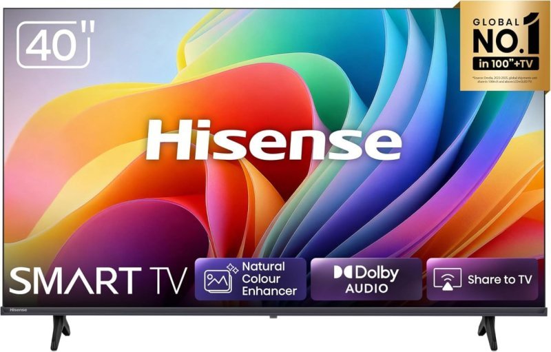 Hisense Smart TV FHD 40" - HDR10 DTS Virtual X Alexa