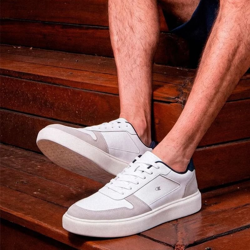 Tênis Sapatenis Masculino Sandrini Evoke Lite Branco Couro (39 a 44)