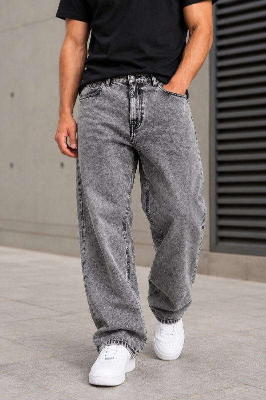 Calça Jeans Over Size Masculina Estilo Qualidade Premium