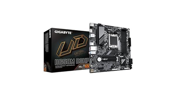 Placa Mãe Gigabyte B650m D3hp Soquete Am5 Micro Atx