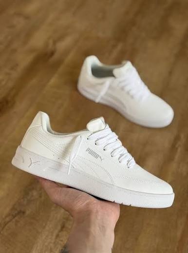 Tênis Puma Court Classic Clean Bdp Masculino Urbano Casual