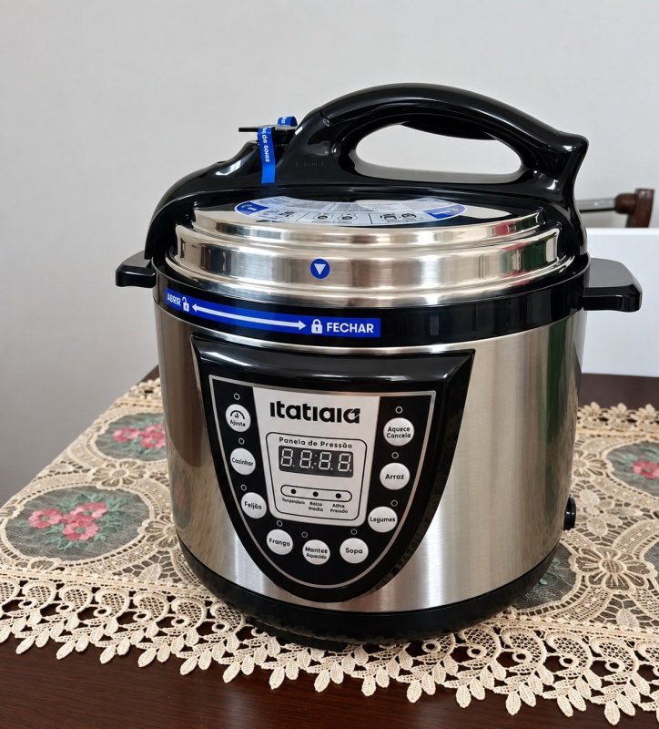 Panela Pressão Itatiaia Pan Pres Mid 5l 127v Inox