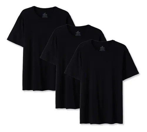 Kit 3 Daily T-shirt Feminino