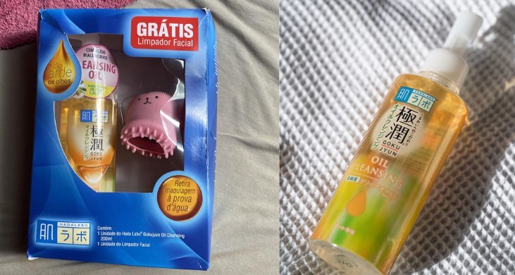 Kit Limpeza Facial Hada Labo + Massageador Facial Polvo