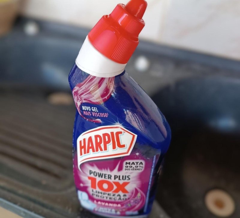Harpic Power Plus Desinfetante Sanitário em Gel Lavanda 500ml