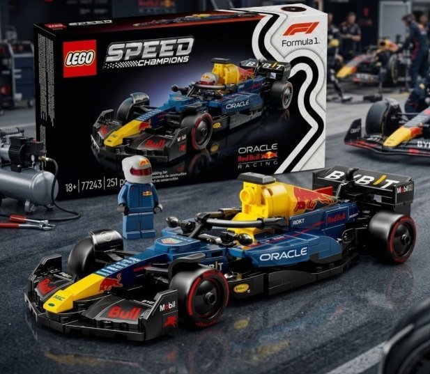 LEGO Speed Champions Carro de Corrida Oracle Red Bull Racing RB20 F1 77243
