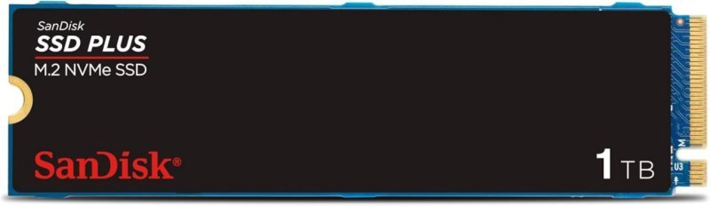 SSD Sandisk Plus - 1TB, NVMe, M.2 2280