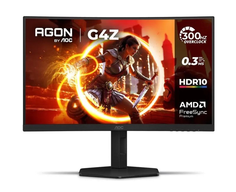 Monitor Gamer Curvo AOC AGON G4Z 27" VA, FHD, 300Hz