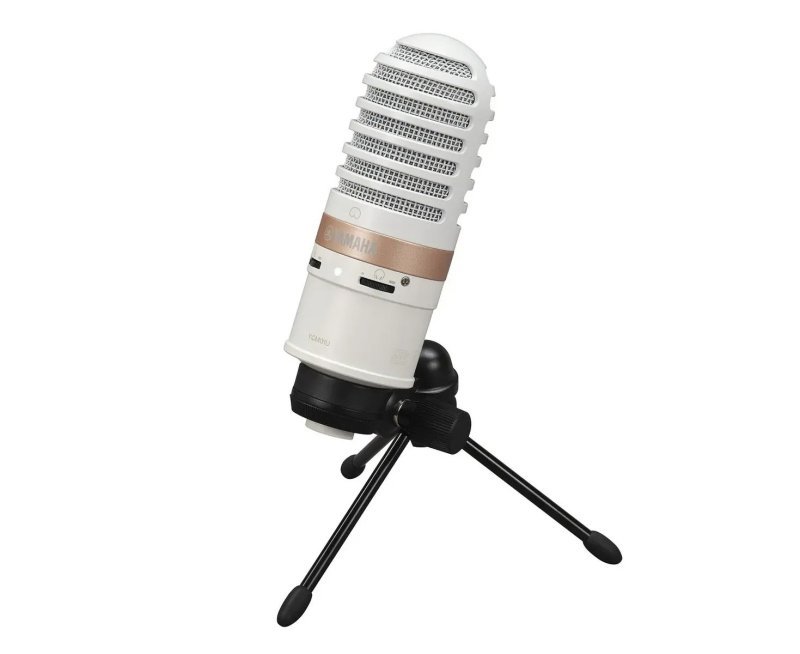 Microfone Condensador Yamaha YCM01UB, USB, Branco