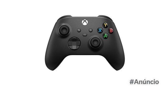 Controle para Xbox Sem Fio Carbon Black