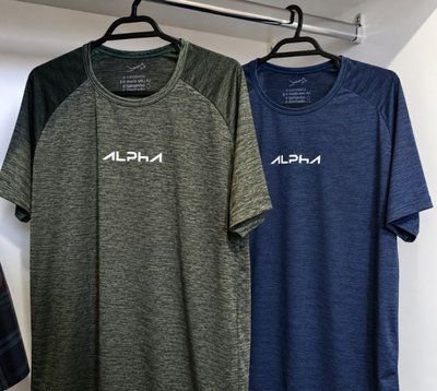 Kit 2 Camisetas New Fluid Masculina Dry Alpha