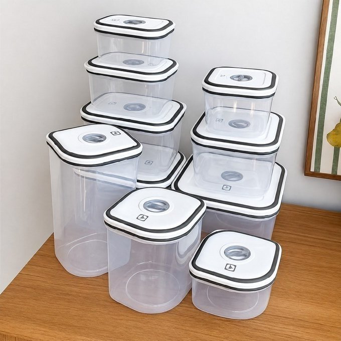 Kit com 10 Potes Herméticos Electrolux + Frete Grátis