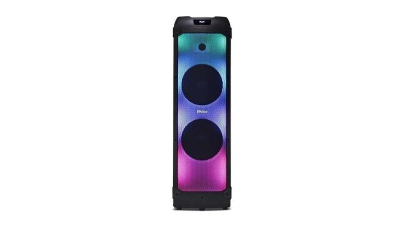 Caixa de Som Philco Extreme 2400W 2x Woofer PCX22000 Bivolt