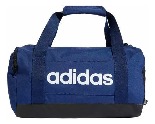 Mala Duffel Linear P adidas Azul-escuro Liso Níquel