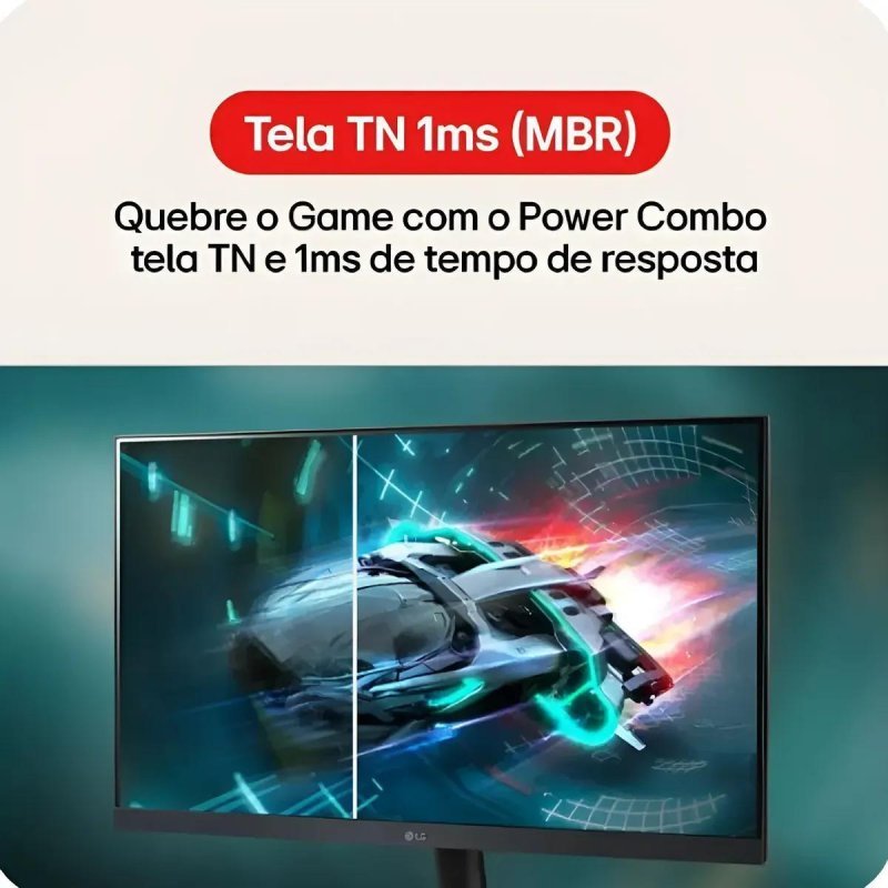 Monitor Gamer LG 22 22u403a Full Hd 120hz 1ms Hdmi Preto