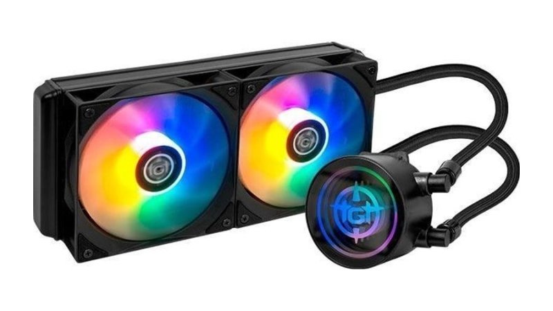 Water Cooler Tgt Spartel V2, Rainbow, 240mm, Preto, Tgt-Splv240-Bk01