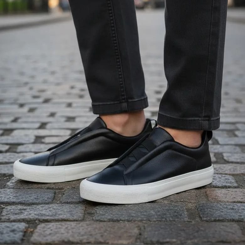 Tênis Masculino Spark Casual Ajuste Elástico Solado Borracha (38 ao 43)