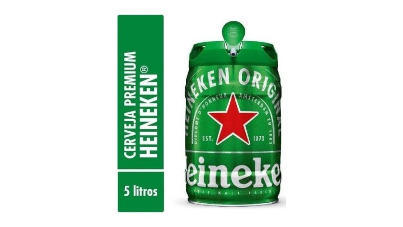 Cerveja Premium 5L Barril Heineken